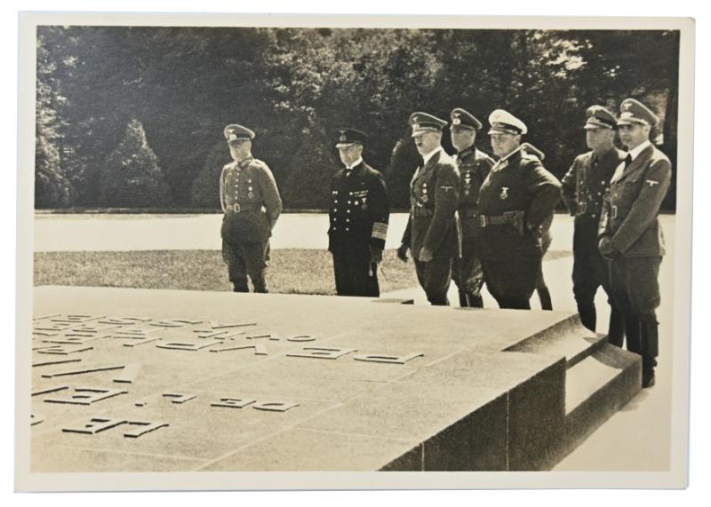 German Postcard Adolf Hitler 'Compiegne 1940'