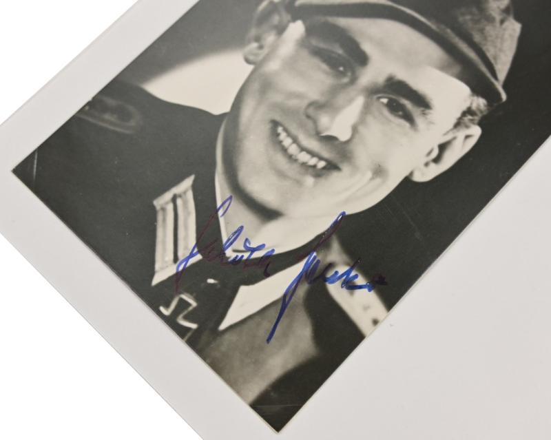 Signature of Wehrmacht (Heer) KC Recipient 'Helmut Spaeter'