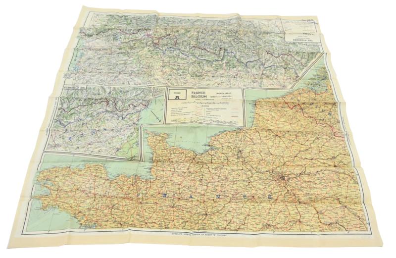 USAAF WW2 Pilot Escape Map 43A/B