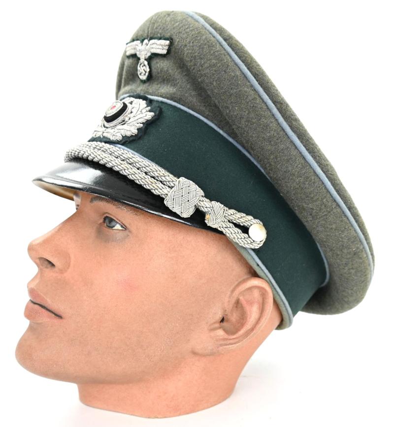 German WH Officer Visor Cap 'Erel'