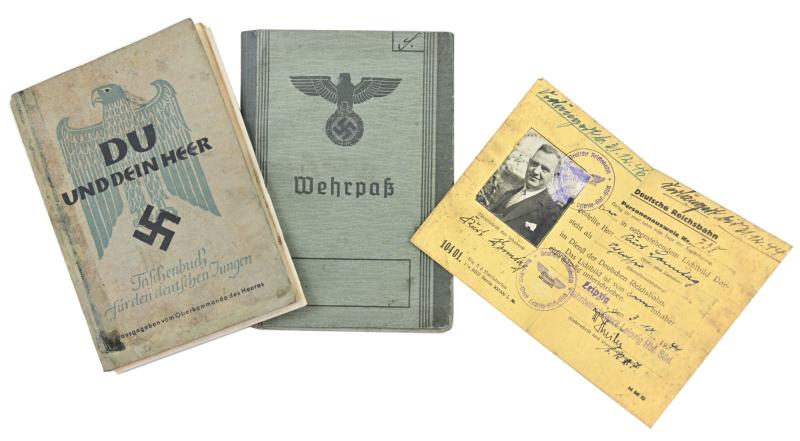 German Reichsbahn Document Set