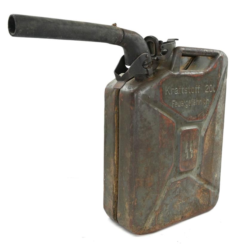 German Waffen-SS Jerrycan 20L with Nozzle