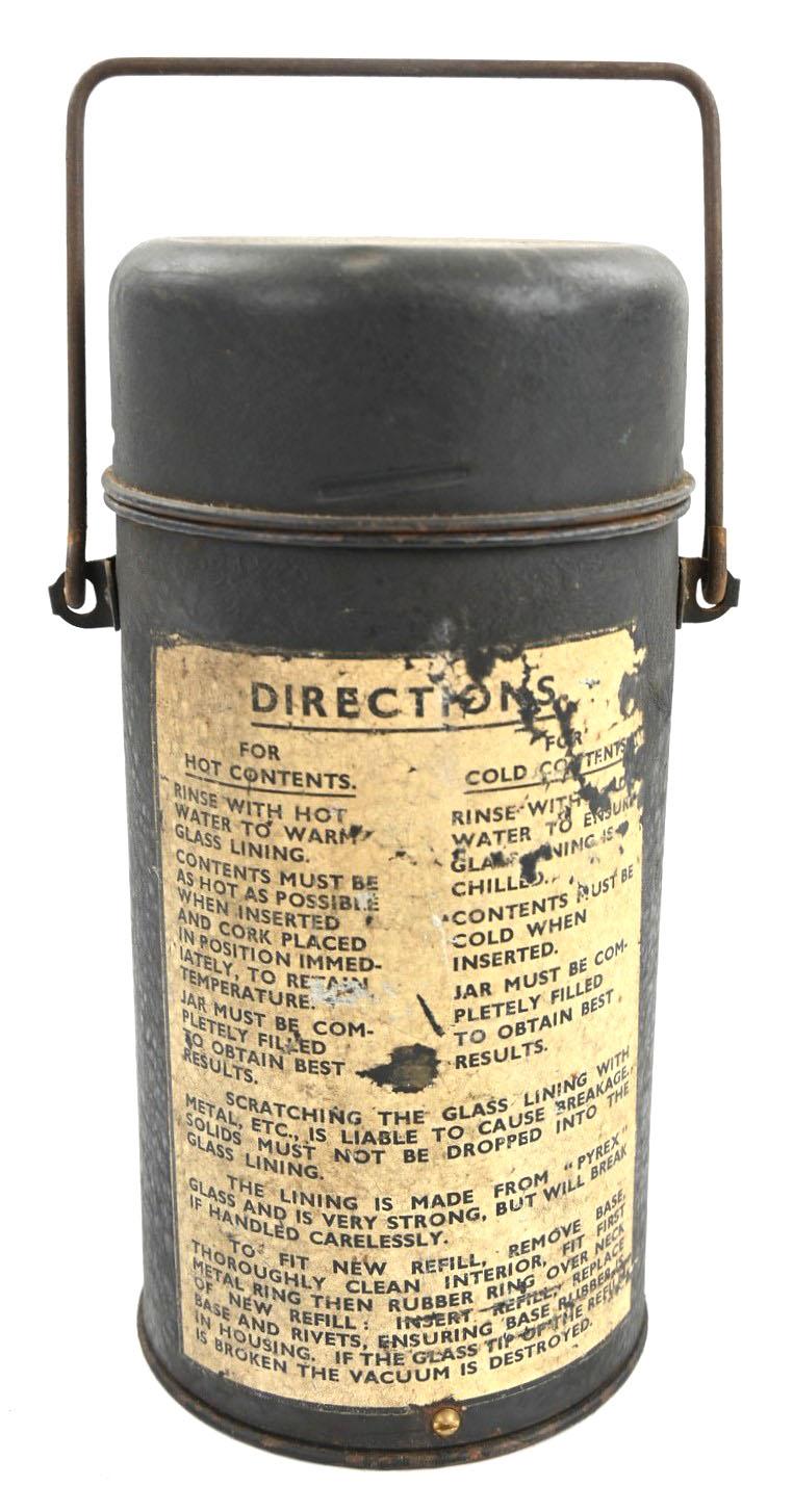 British WW2 Thermos Flask 1943