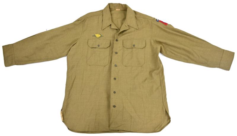 US WW2 82nd Airborne Wool Shirt