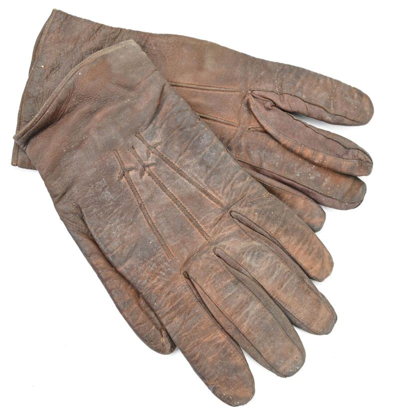 German WH/LW Officer's Gloves