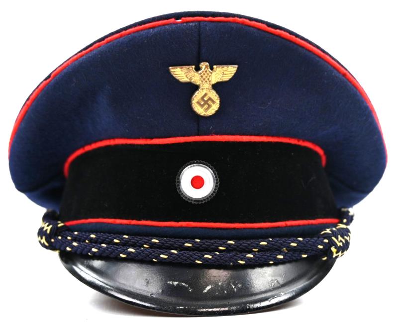 German Reichsbahn NCO Visor Cap