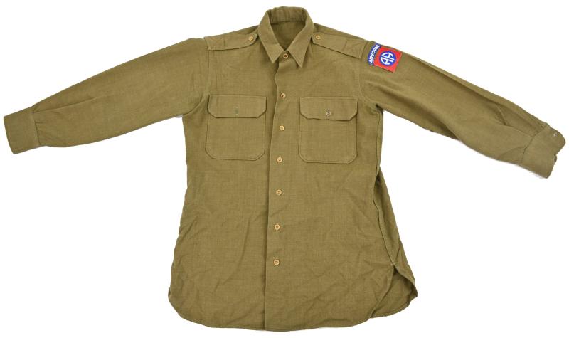 US WW2 82nd Airborne Wool Shirt