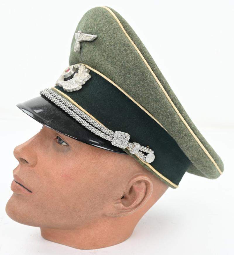 German WH Officer's Visor Cap Infantry