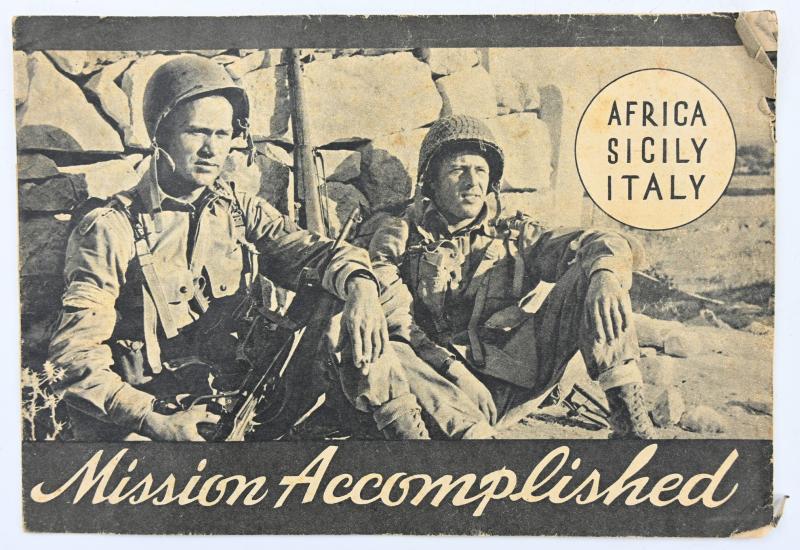 US WW2 Booklet 'Mission Accomplished'