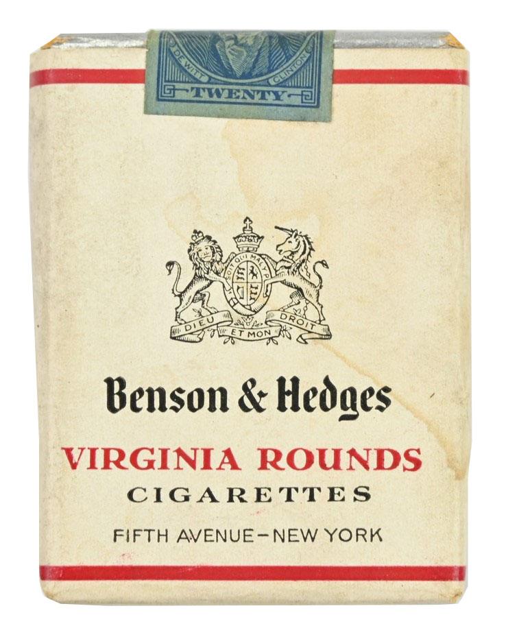 US WW2 Benson & Hedges Cigarets