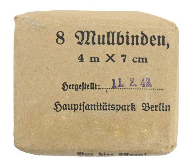 German WH Medical Package of Mullbinden