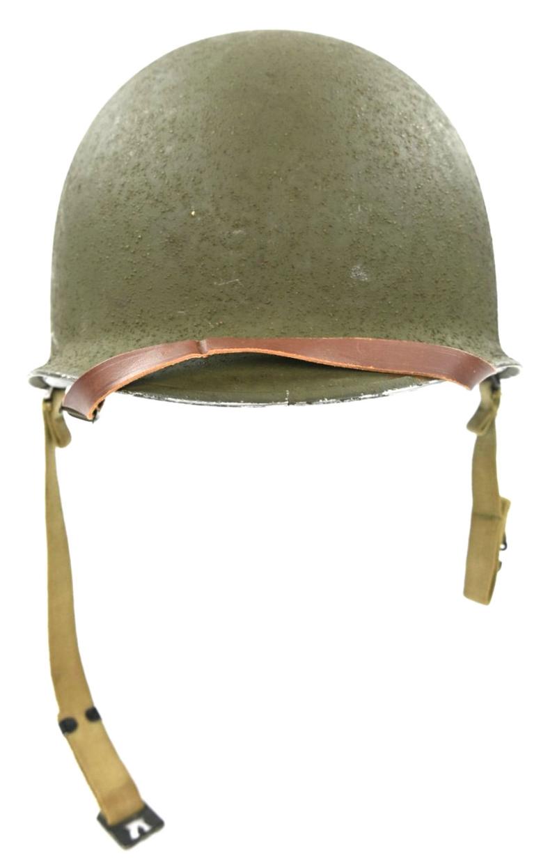 US WW2 M1 Fixed Bale Combat Helmet