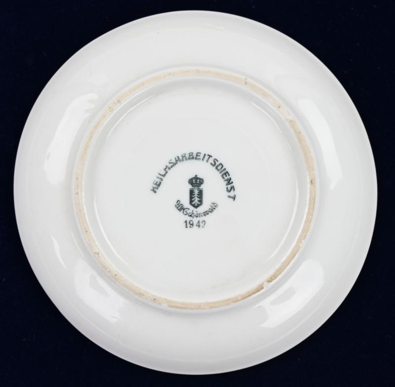 German RAD Tea/Coffee Cup Plate