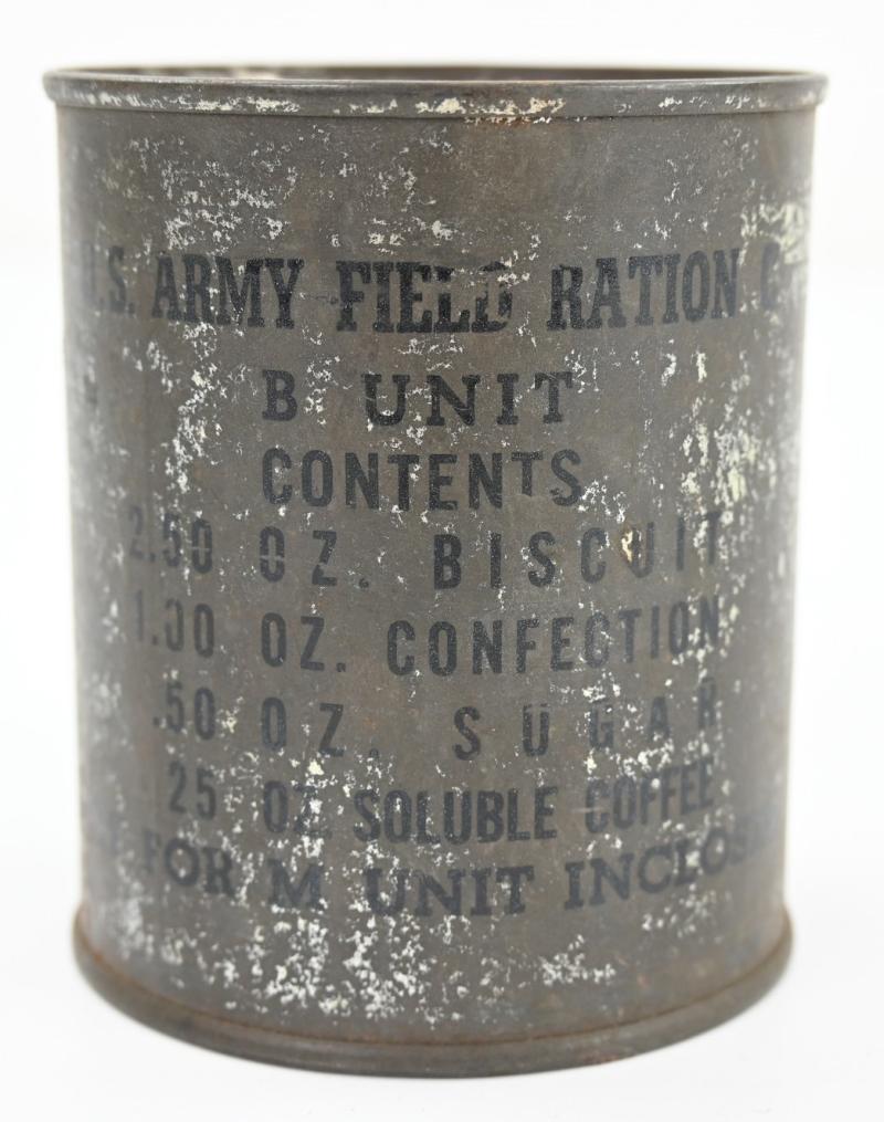 WorldWarCollectibles | US WW2 Field Ration C, B-Unit