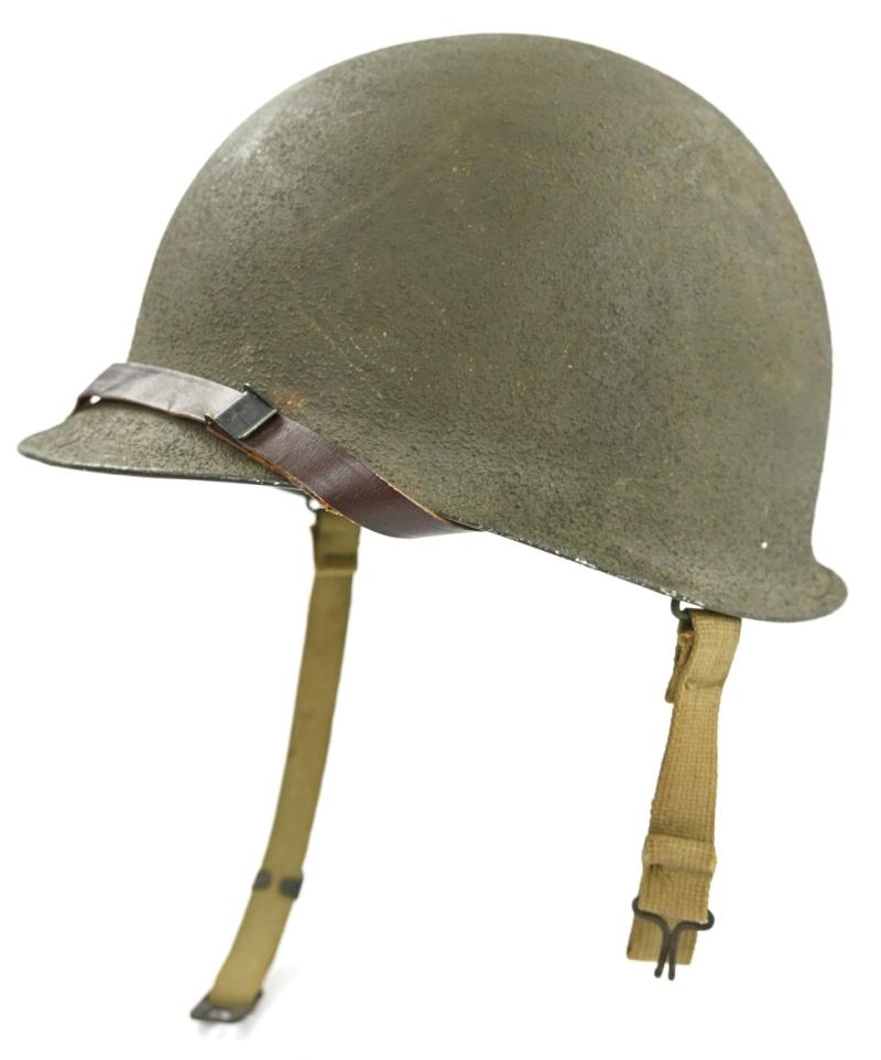 US WW2 Named M1 Fixed Bale Combat Helmet