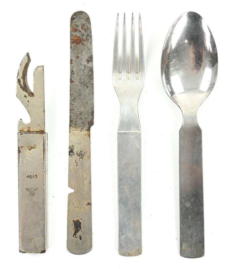 German WH Cutlery Set 1943