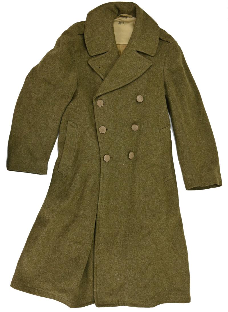 US WW2 Enlisted Men Wool Greatcoat