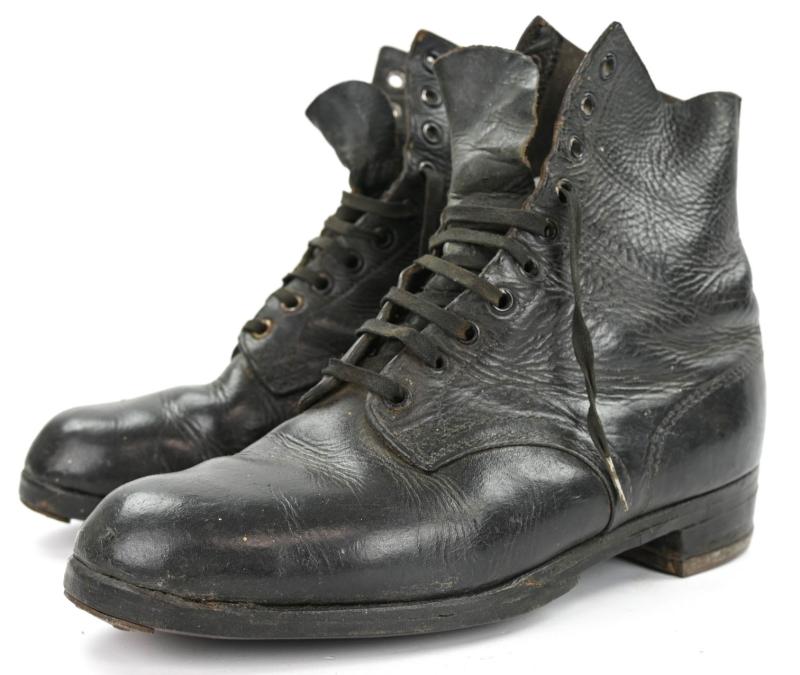 German WH Panzer Low Ankle Boots