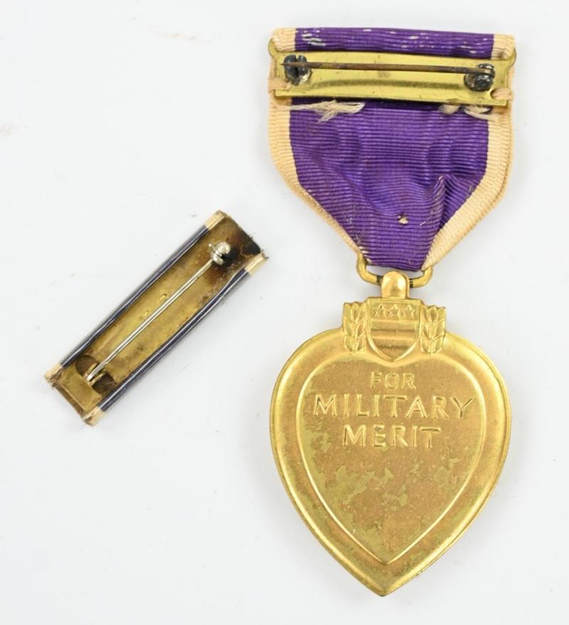 WorldWarCollectibles | US WW2 Purple Heart Medal & Ribbon