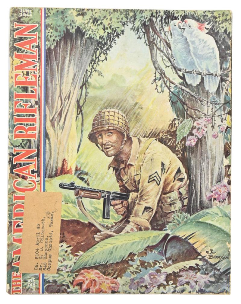 US WW2 Era Rifleman Magazine 1944