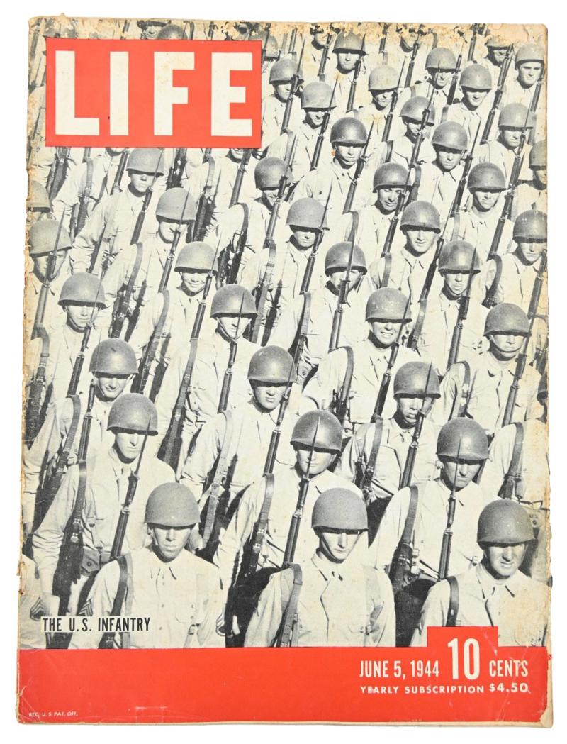 US WW2 Life Magazine June 1944