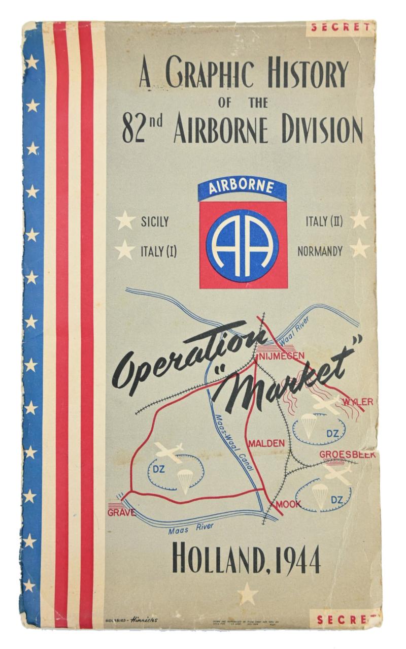 US WW2 82nd Airborne Division Document Set 'Market Garden'