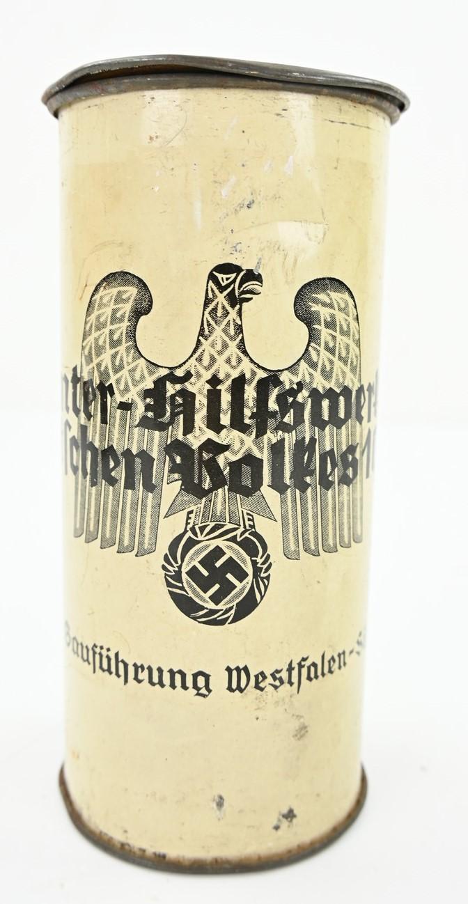 German Third Reich Money Collect Can 'Gau Fuhrung'