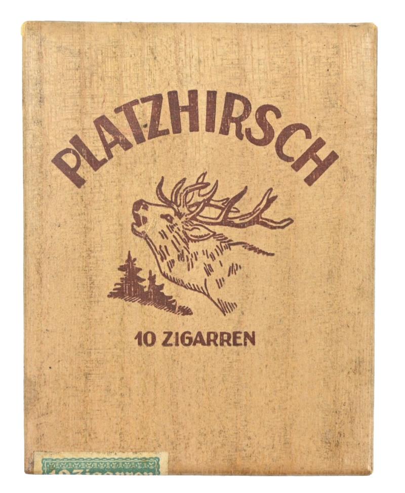 German Third Reich Era Sigarbox