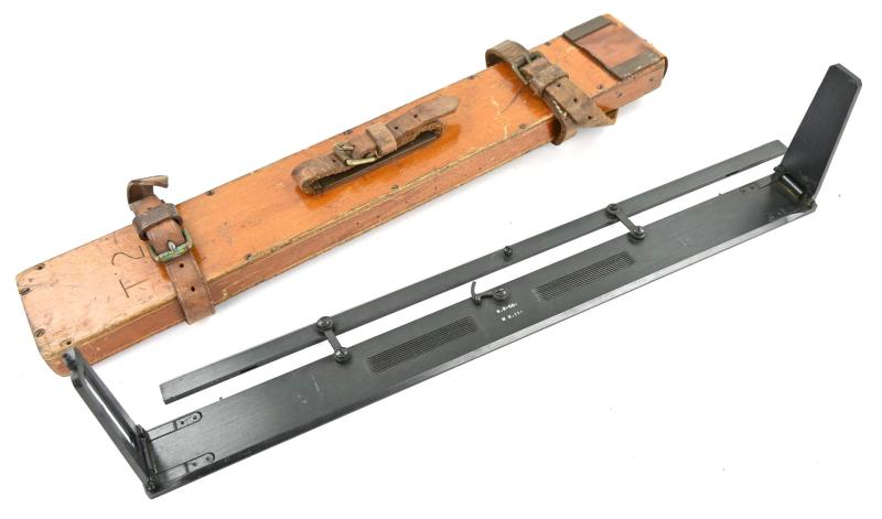 British WW2 AM Cased Map Plotting Tool Alidade R.E-Co MK2