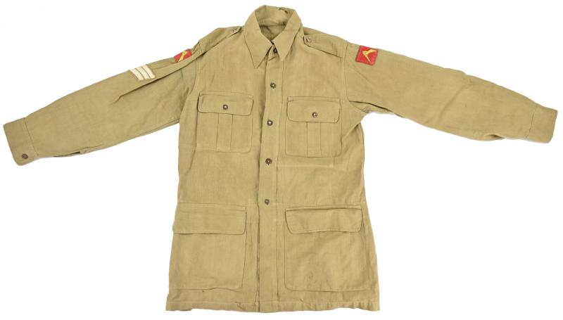 British WW2 KD Indian 19th Division Tunic