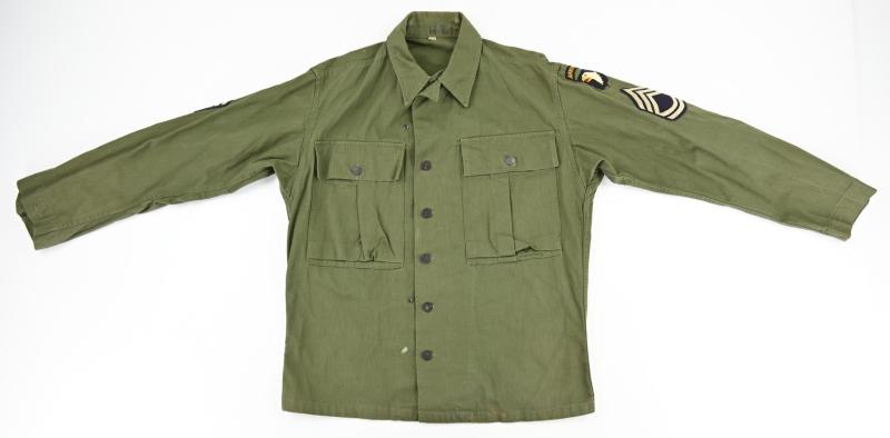 US WW2 HBT Combat Tunic 101st AB