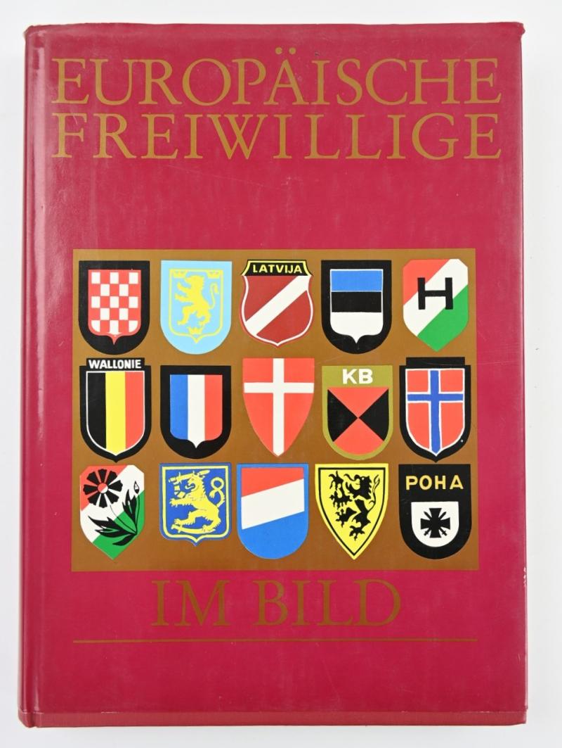 German Signed book 'Europäische Freiwillige im Bild'