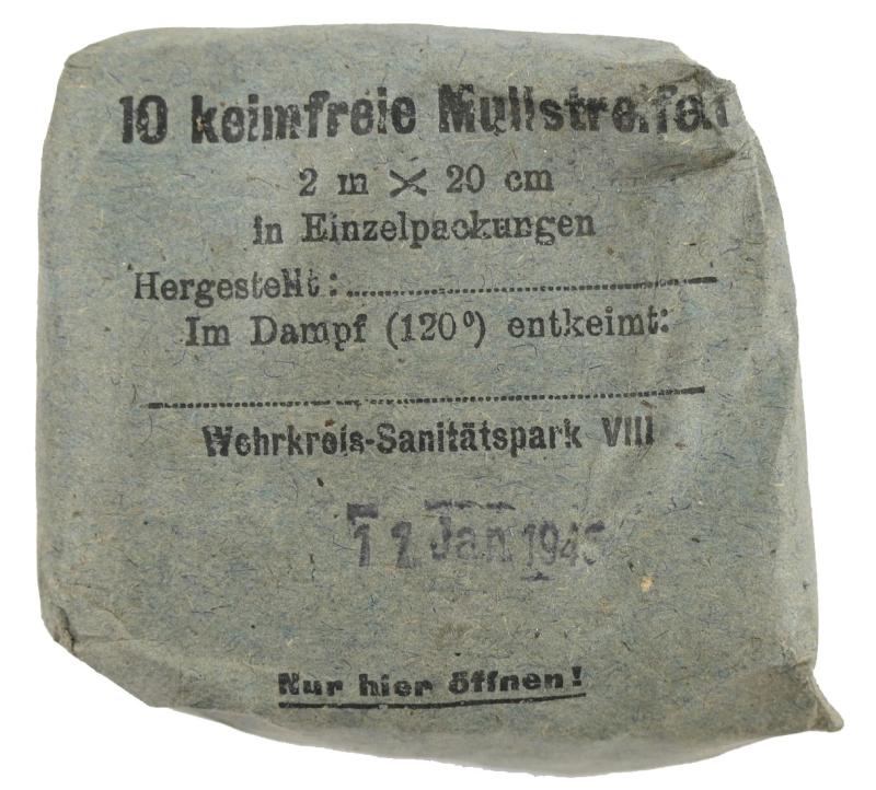 German First Aid Bandage 1945