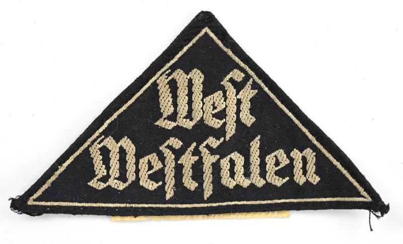 German BDM Sleeve Triangle 'West Westfalen'