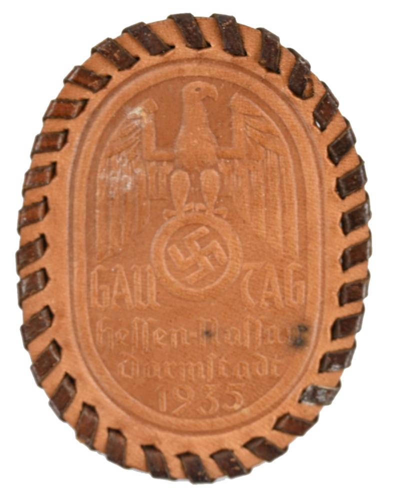 German Third Reich Era Gau-Tag 1935 Hessen-Nassau Darmstadt