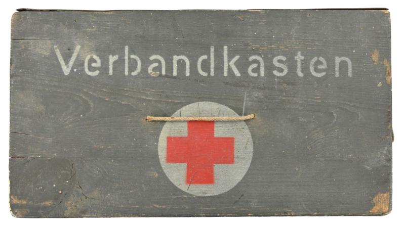 German WH Medic Box Wood