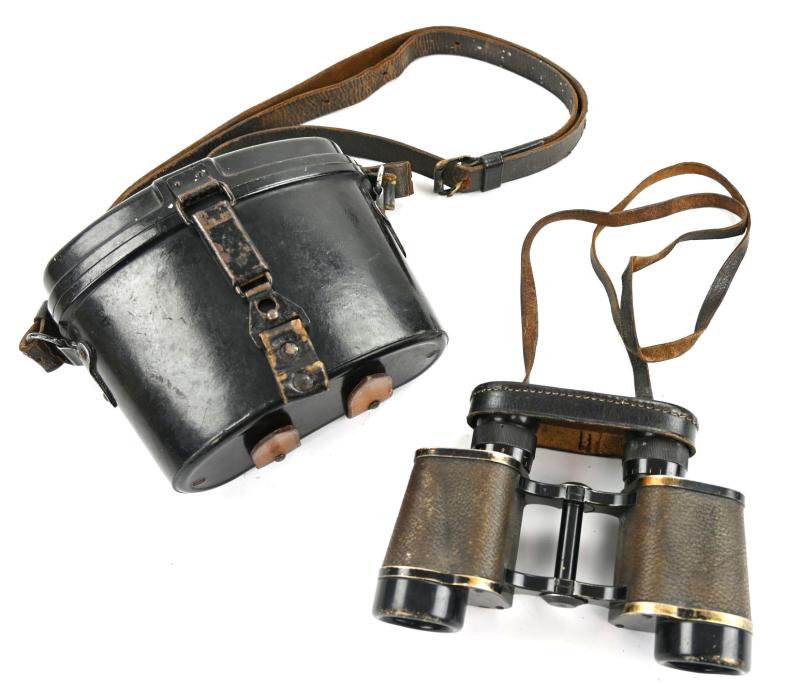 German WH Binocular 6x30 in Carrying Case