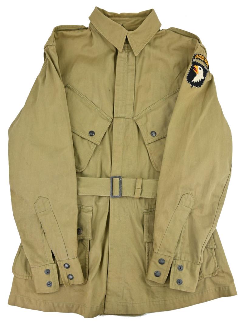 US WW2 M42 Paratrooper 101st Airborne Division Jump Jacket