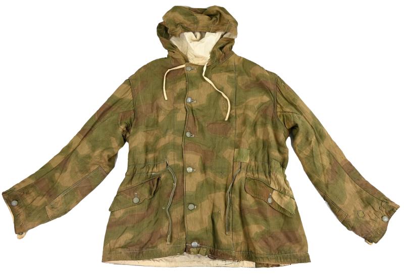 German WH Reversible Water & Tan Winter Parka