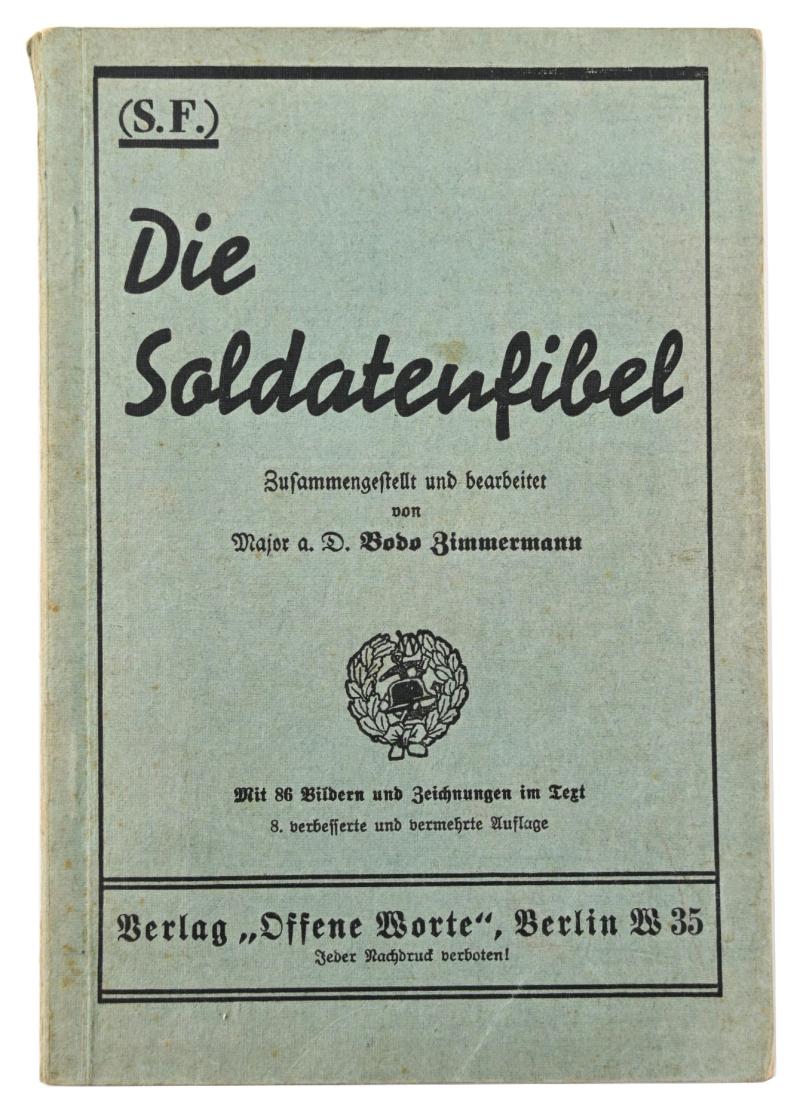 German WH Soldiers Manual 'Soldatenfibel'