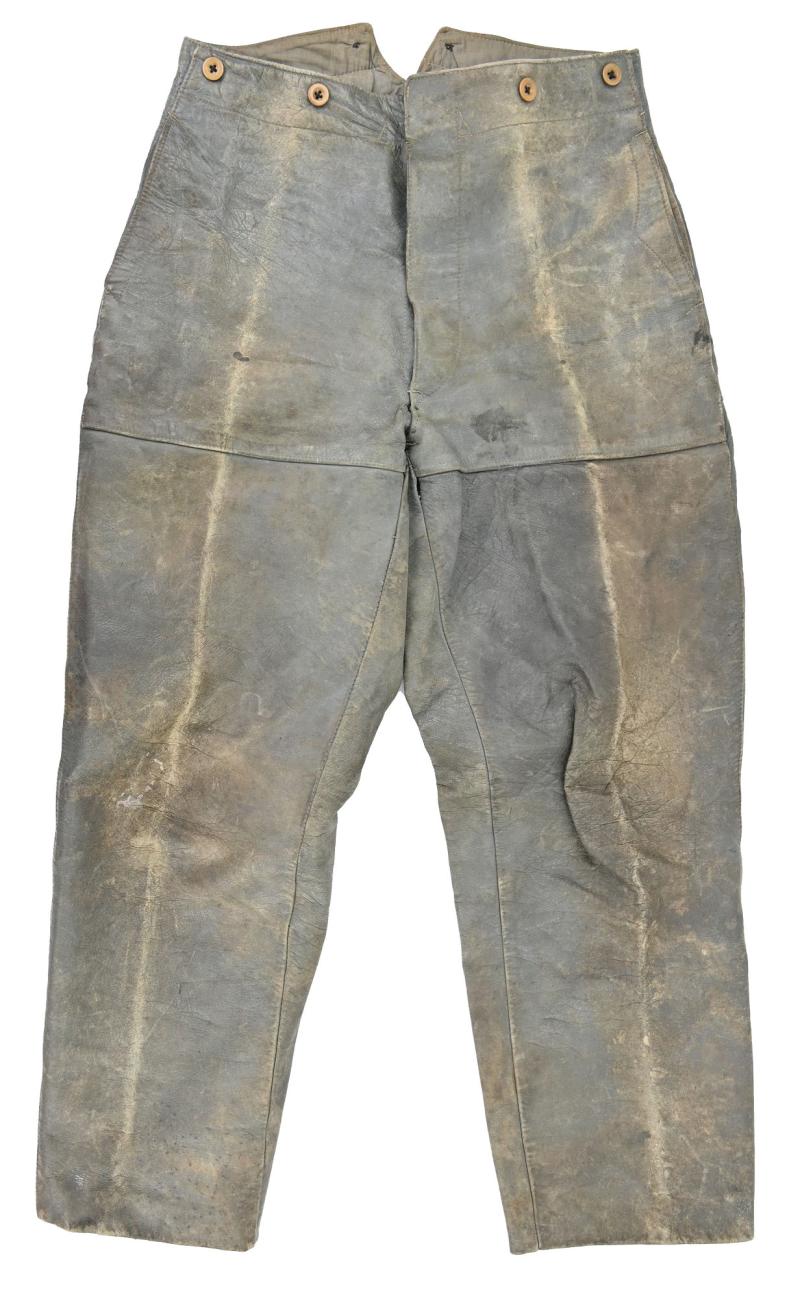 German KM Leather Trousers