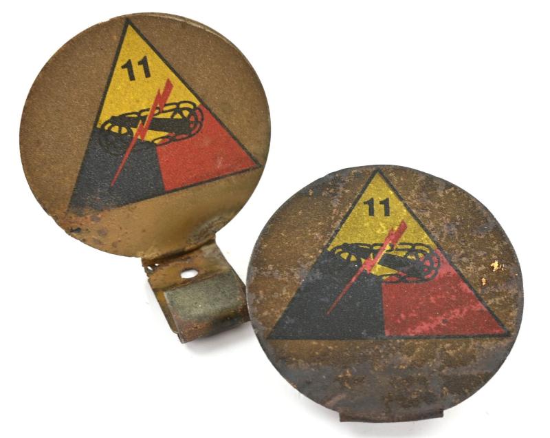 US WW2 11th Armored Division Shooting Targets