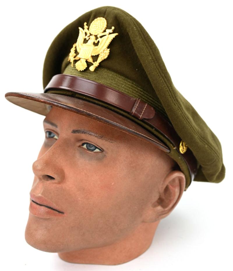 US WW2 Officer's Crusher Visor Cap