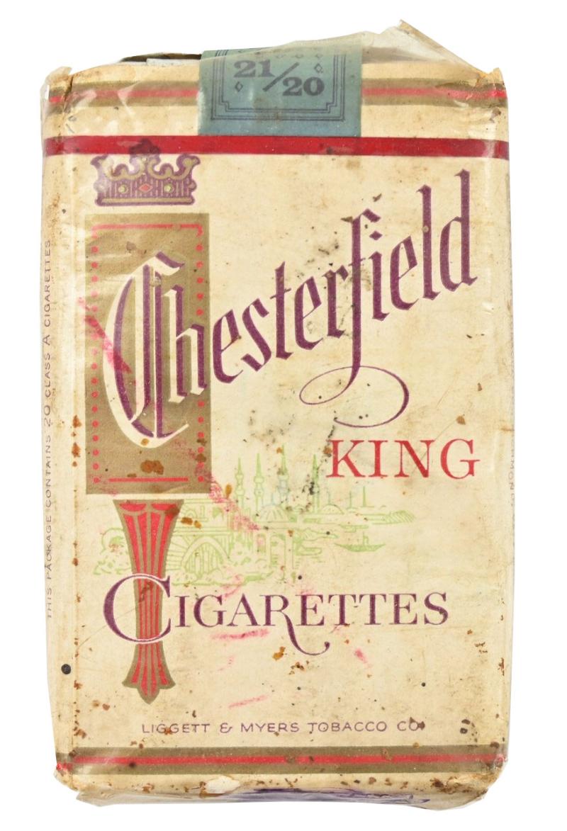 US WW2 Chesterfield Cigarettes