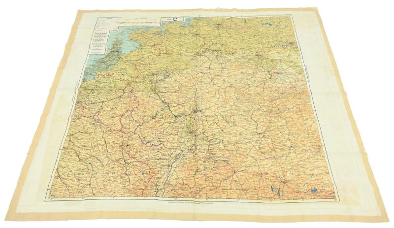 USAAF WW2 Pilot Escape Map 43A/B