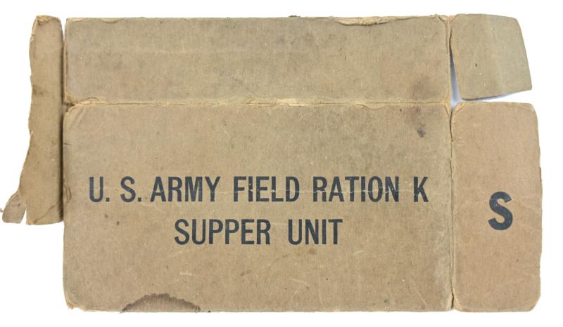 US WW2 Field Ration K Supper Unit Package