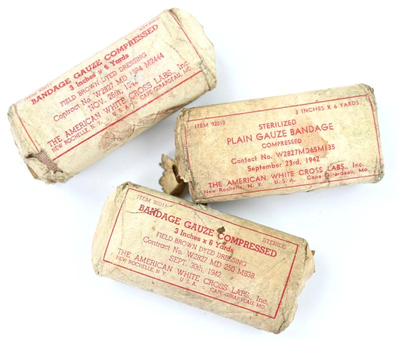 US WW2 Medical Gauze Bandage