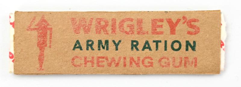 US WW2 Wrigley's Chewing Gum Package