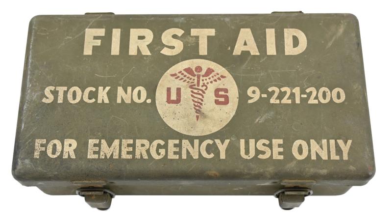 US WW2 Vehicle First Aid Box