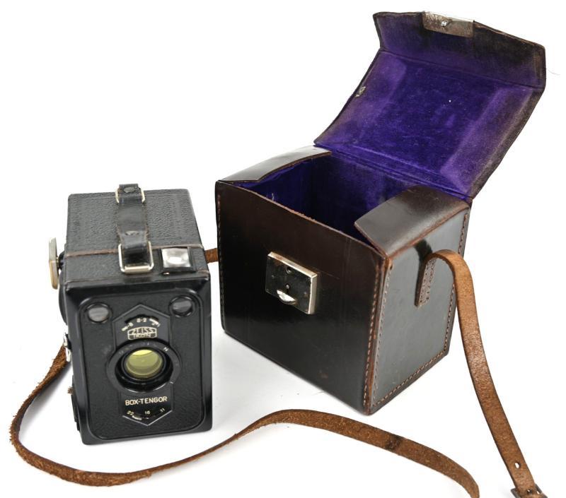 German Third Reich Photocamera in Carrying Case